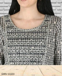 GWa-11103 Women Kurta Sharara dupatta Set - XL