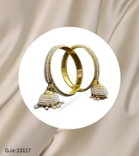 GJa-13117 Latkan Bangle Set for Women and Girls - 2.2