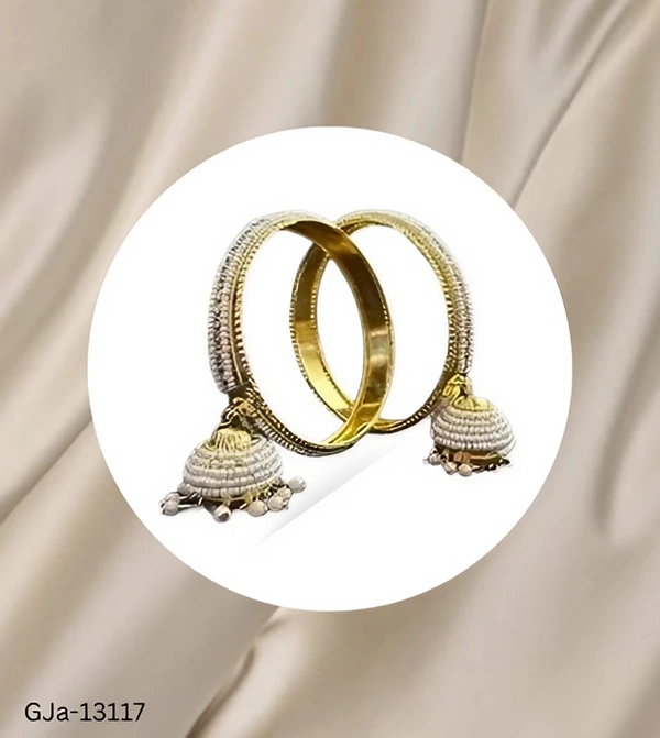 GJa-13117 Latkan Bangle Set for Women and Girls - 2.2