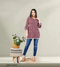 GWWc-20310 Casual Women Top For Women - M