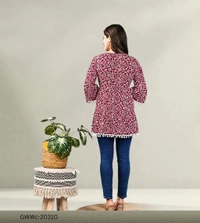 GWWc-20310 Casual Women Top For Women - M