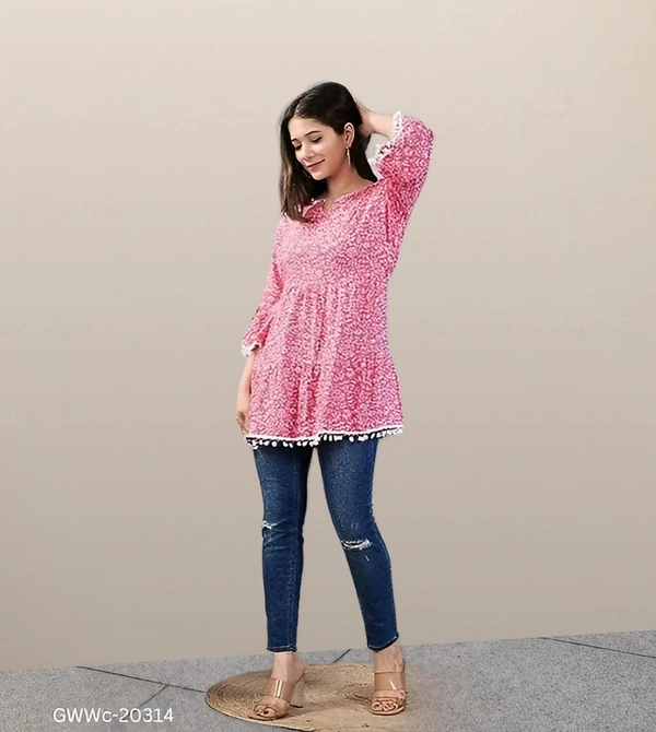 GWWc-20314 Trendy Fabulous Women Tops & Tunics - XL