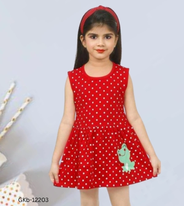 GKb-12203 Girls Frock & Dress - 4-5 Years