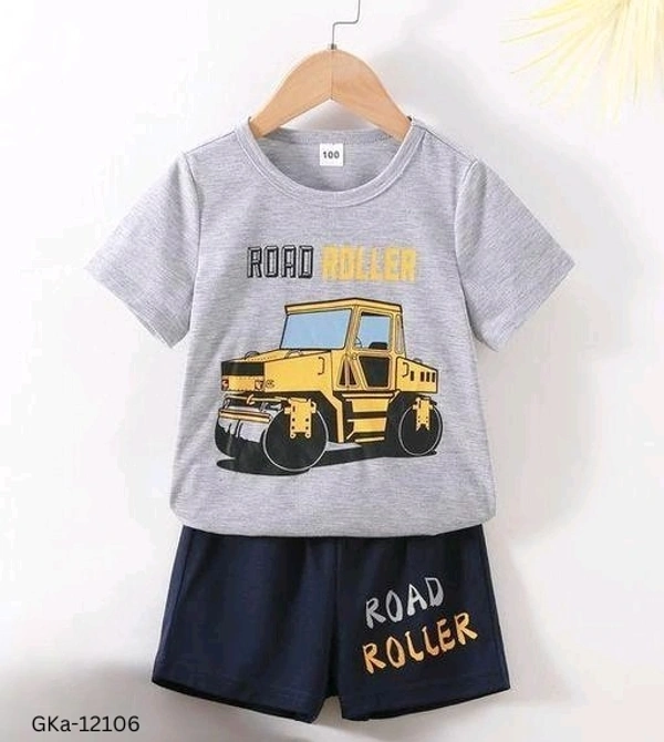 GKa-12106 Kid's Clothing Set (Top& Bottom) - 3-4 Years