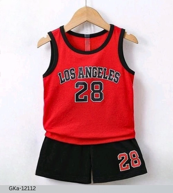 GKa-12112 Kid's Sleeveless Clothing Sets - 2-3 Years