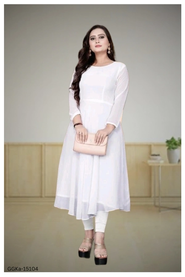 GGKa-15104 Beautiful White Gowns - M