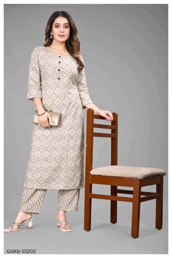 GGK-15202 Women's & Girls Kurta And pant sets - S