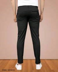 GMc-10303 Men's Lycra Regular Fit Trouser - 32