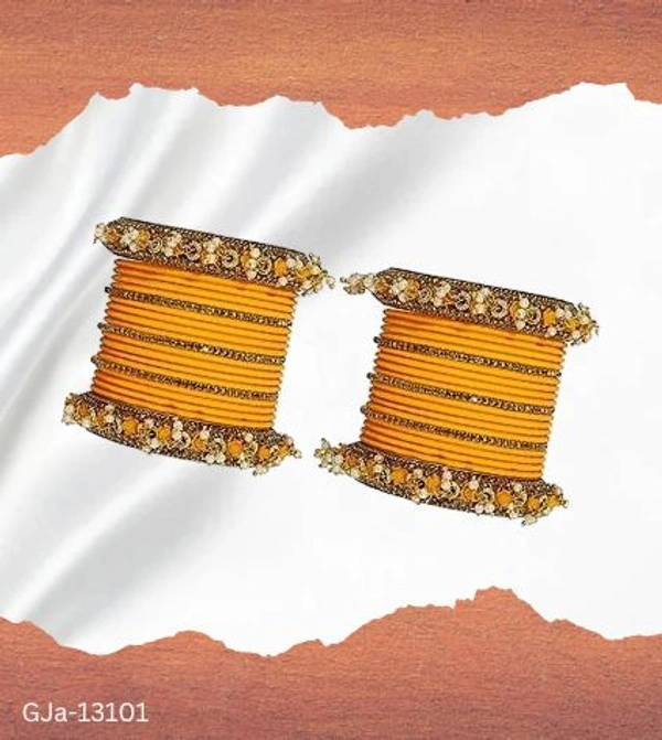 GJa-13101 Latkan Pattern Chuda set for Women and Girls - 2.6