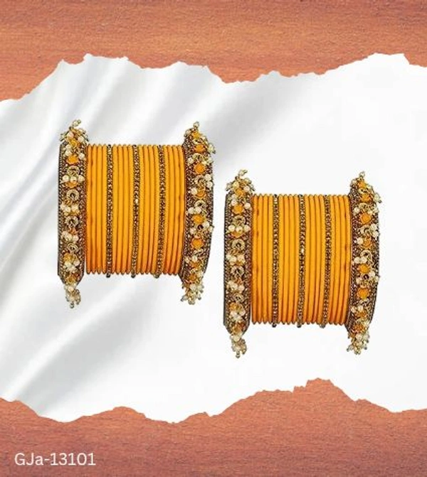 GJa-13101 Latkan Pattern Chuda set for Women and Girls - 2.6