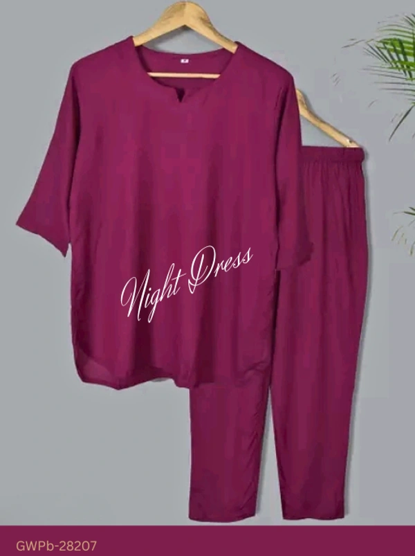 GWPb-28207 Night Suit For Women & Girls - XXL