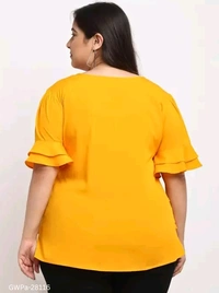 GWPa-28116 Women's Round Neck Tops & Tunics - 4XL