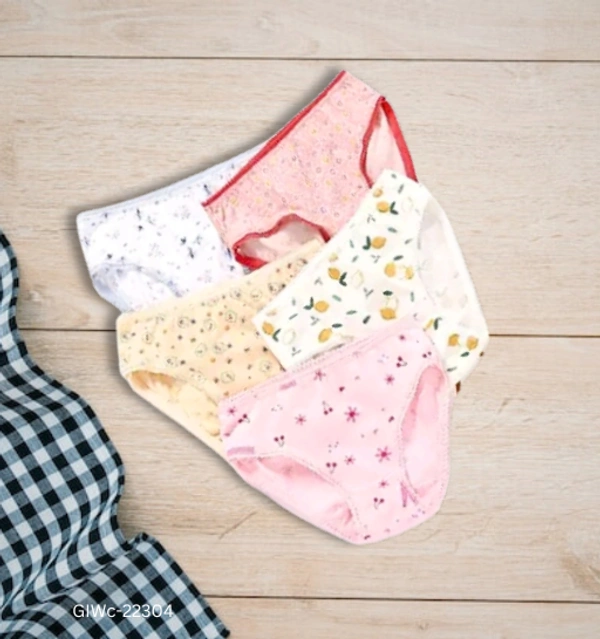 GIWc-22304 Kids Cotton Panty - 3-4 Years