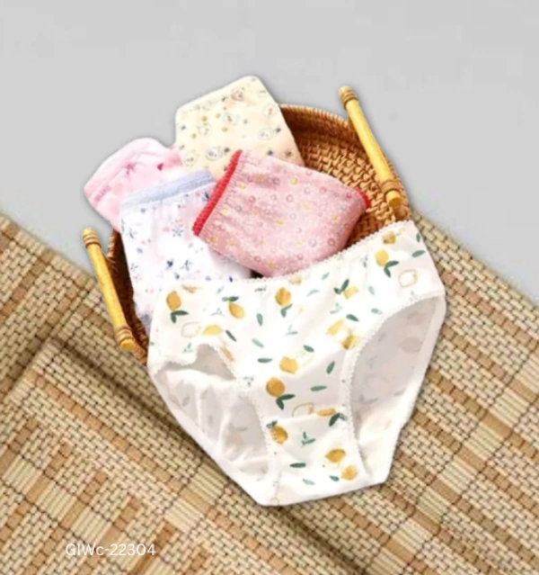 GIWc-22304 Kids Cotton Panty - 4-5 Years