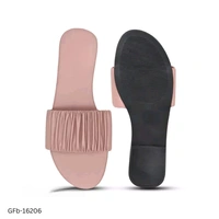 GFb-16206 Women Stylish Slippers Flat Partywear - 3