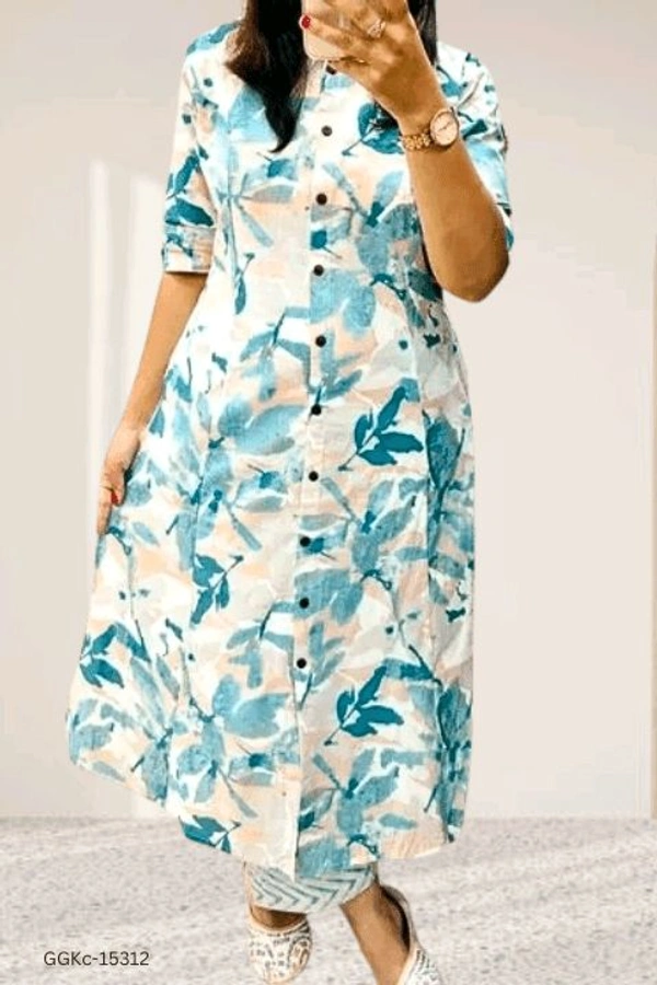 GGKc- 15312 Beautyful Kurti With Plazzo - L