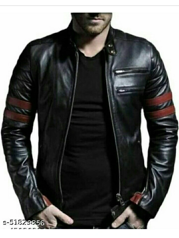Trendy  Fashionable Men's Jacket  - black , M L XL 