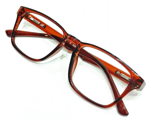 GLEBIX FLEXIBLE Aviator Frame With Blue Cut Leneses