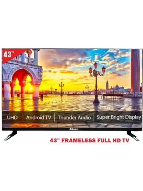 Jaipan 43 Inch JP4300WT Smart TV | Full HD TV (Black)