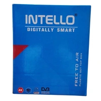 INTELLO Intello Digitally Smart Free To Air Set Top Box Get Lifetime Free TV / 150+ Channel Free From DD Fresh Dish (No Monthly Charges) (WHITE)
