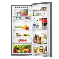 Whirlpool 192 L Direct Cool Single Door 3 Star Refrigerator 72886 (Steel Grey) - Steel Gray