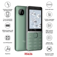 itel Power 700 | 2.8" Big Screen KEYPAD Mobile with 2500mah Battery ( Dark Green)