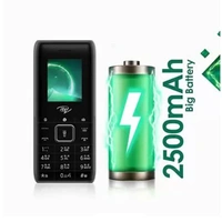 itel Power 200 | 1.8" Bright Screen KEYPAD Mobile With 2500mah Battery (Black)