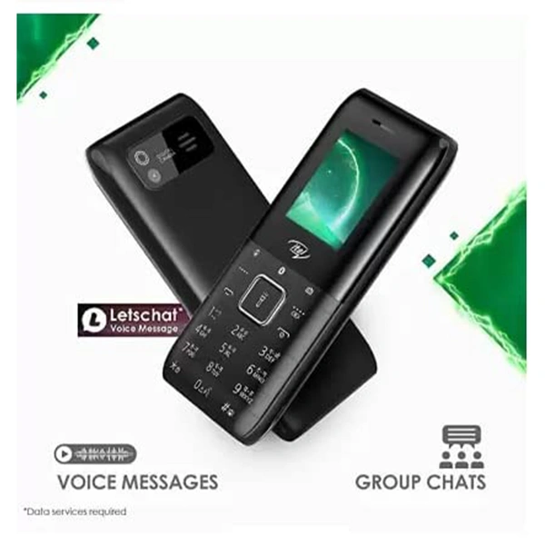 itel Power 200 | 1.8" Bright Screen KEYPAD Mobile With 2500mah Battery (Black)