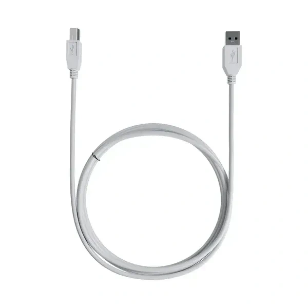 LAPCARE Lapcare Printer USB Cable 3 Meter | High-Speed Data Transfer | WIDE COMPATIBILITY | Durable Build | Easy to use | High Quality Technology (WHITE) - 3 Meter