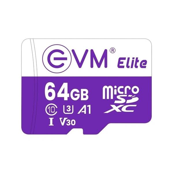EVM Elite 64GB Micro SD HC CLASS 10 100MB/S - 64 GB
