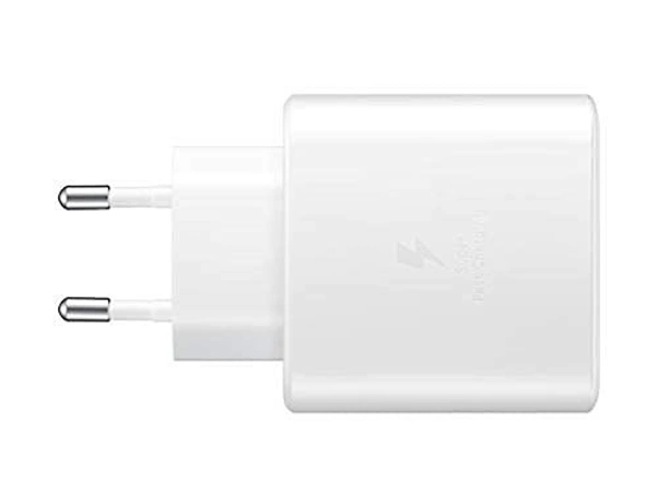 Samsung Cellular Phones 45W Travel Adapter + Type-C to Type-C Cable (White)