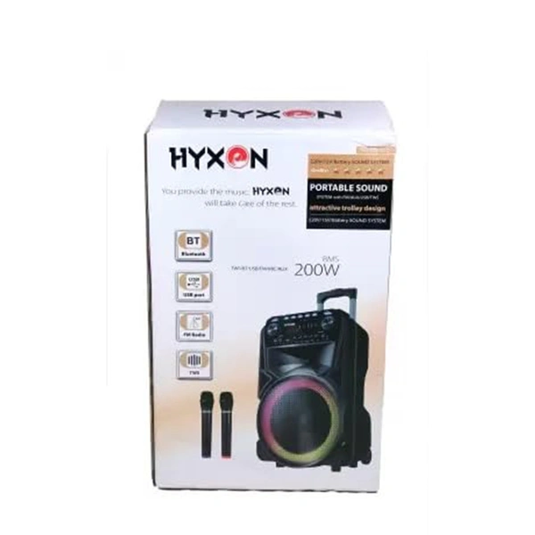 Hyxon HYXON HTMS-012 50 W Bluetooth Party Speaker (Black)