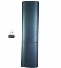 VEV Universal AIR Mouse Dongle Voice Smart Remote | 2.4G Wireless With Voice & Mouse | Motion Sensing Air Mouse Remote | Compatible For Android Smart TV Box With Voice Supported (BLACK)