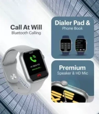 URBAN Active 02 USW008 Smart Watch | Calling | Rotating Crown | 1.86" Ultra Bright Display (Midnight Blue)