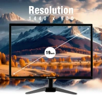 Lapcare ZOOY LM19WDH LED Monitor - 19" (48.26CM)  VGA & HDMI (Black)