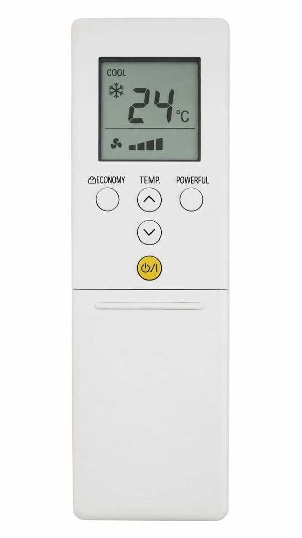 VEV O General Split AC Remote Compatible For O General (WHITE)