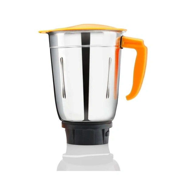 Mccoy McCoy Super 550-Watt Mixer Grinder 3 Jars (Grey & Orange)
