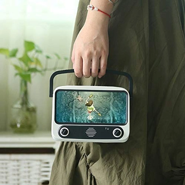 RD  RD-M-TV24 Portable Mini-tv Moblie Phone 3 W Bluetooth Speaker - Cyan Aqua
