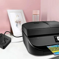 Shreyam SE - 055 Philips Cord 2 PIN Universal Replacement AC Power Cord Cable Wire for LED TV, Play Station, Printer, Laptop PC Notebook Computer, Tape Recorder, Camera| 1.5 Meter (Black)