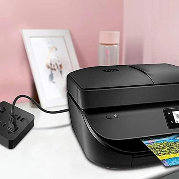 Shreyam SE - 055 Philips Cord 2 PIN Universal Replacement AC Power Cord Cable Wire for LED TV, Play Station, Printer, Laptop PC Notebook Computer, Tape Recorder, Camera| 1.5 Meter (Black)