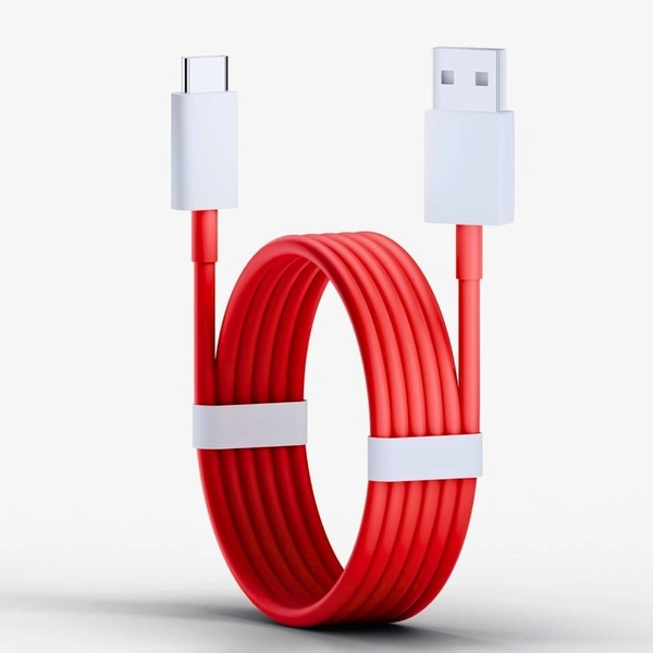 VEV Vivo Data Cable Fast Charging VOOC Support | Type-C | 85W Output | Super Charger (Red)