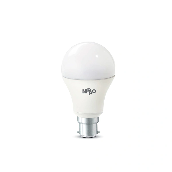 Nippo NIPPO 12-Watt LED Bulb, Base B22, Cool Day Light, Voltage Surge Protection, High Energy Savings - 12 Watts