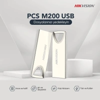 Hikvision M200 2.0 USB Flash Drive 64GB (Sliver) - 64GB