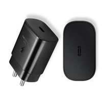 Samsung 25W PD Adapter for Samsung | USB-C |S21 | S21 Plus | S21 Ultra 5G | Travel Wall Charger (Cable Not Included) (Black)