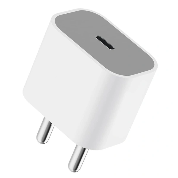 VEV iPhone Charger Adapter 25W USB Type C Power Adaptor for 16/16 Plus/16 Pro/16 Pro Max, 15/ iPhone 14/13/12/11 Series USB-C To Lightning Cable Fast Charging Adaptor (White) - White