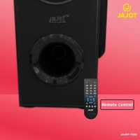Jajot T222 High Powered Sound with X-Bass Treble Multimedia Tower Speaker (Black)