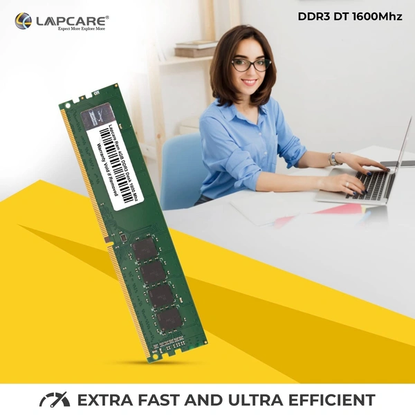 Lapcare Ram 4GB DDR3 Desk 1600 Mhz