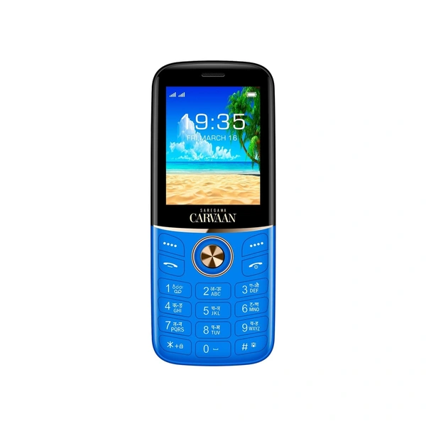 CARVAAN SAREGAMA Bhojpuri (Don M23) Keypad Mobile Phone - 351 Pre-Loaded Bhojpuri songs (Orchid Blue) - Orchid Blue