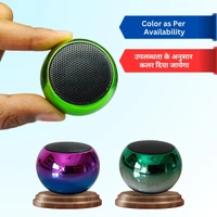 Boat Charge 2 Metal Speaker | Mini Portable Sound High Bass Bluetooth Speaker (Multicolor) 