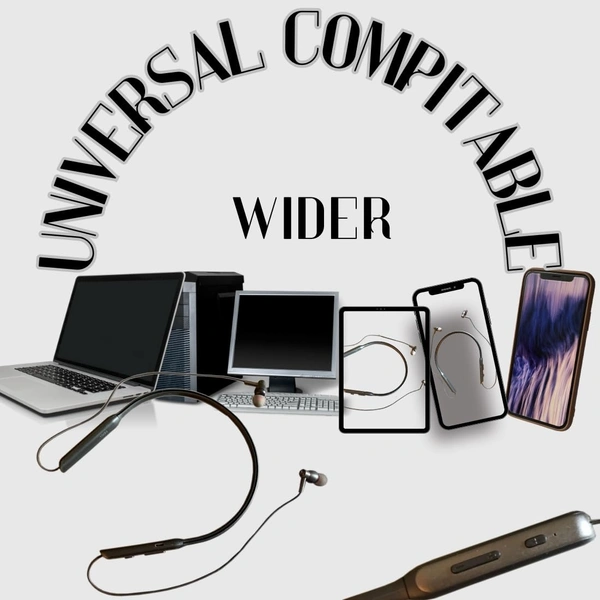 Target M-3 Wireless Stereo Headset | 40 Hrs Talk Time (Black)